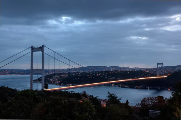 Istanbul'da Sultan Mehmet Köprüsü — Stok fotoğraf