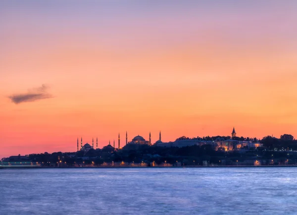 Známý poloostrov Istanbul — Stock fotografie