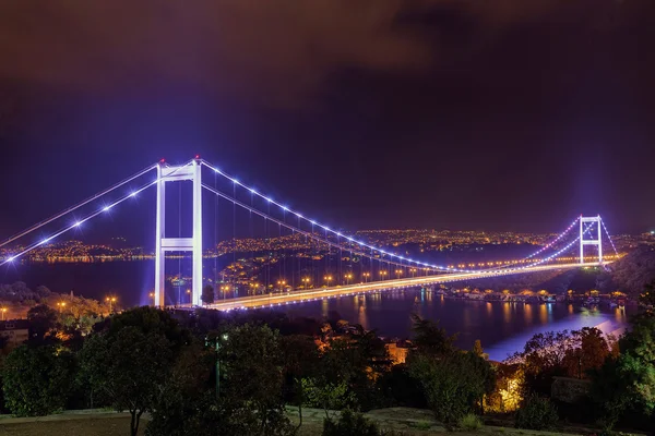Султан Мехмет міст у Стамбулі — стокове фото
