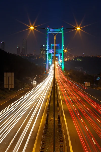 Istanbul'da Sultan Mehmet Köprüsü — Stok fotoğraf