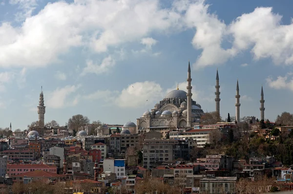 Τζαμί suleyman στην Κωνσταντινούπολη — Φωτογραφία Αρχείου