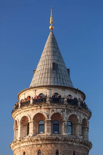 İstanbul 'daki Galata Kulesi — Stok fotoğraf