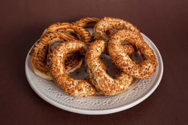 Török bagels (KLKW Trans-ker simiti) — Stock Fotó