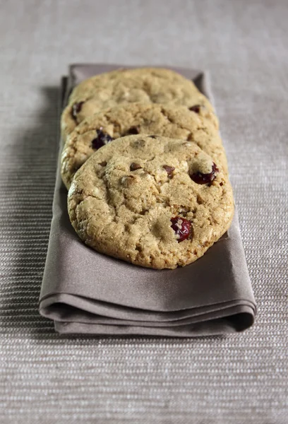 ラズベリー チョコレート クッキー — ストック写真