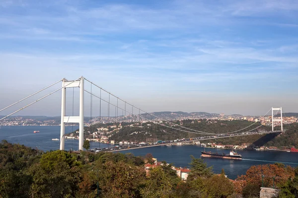 Most sultána Mehmeta v Istanbulu — Stock fotografie