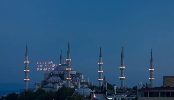 Masjid Biru Terkenal — Stok Foto