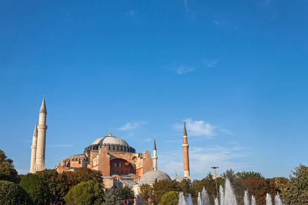 Malebný pohled Hagia Sophia — Stock fotografie