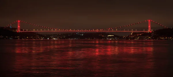 Sultan Mehmet bridge in Istanbul — Stock Photo, Image