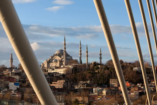 Знаменитий Suleymaniye мечеть — стокове фото