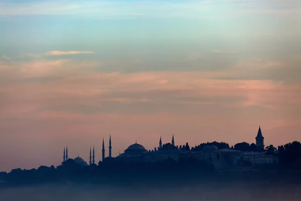 Słynny półwysep w Stambule — Zdjęcie stockowe