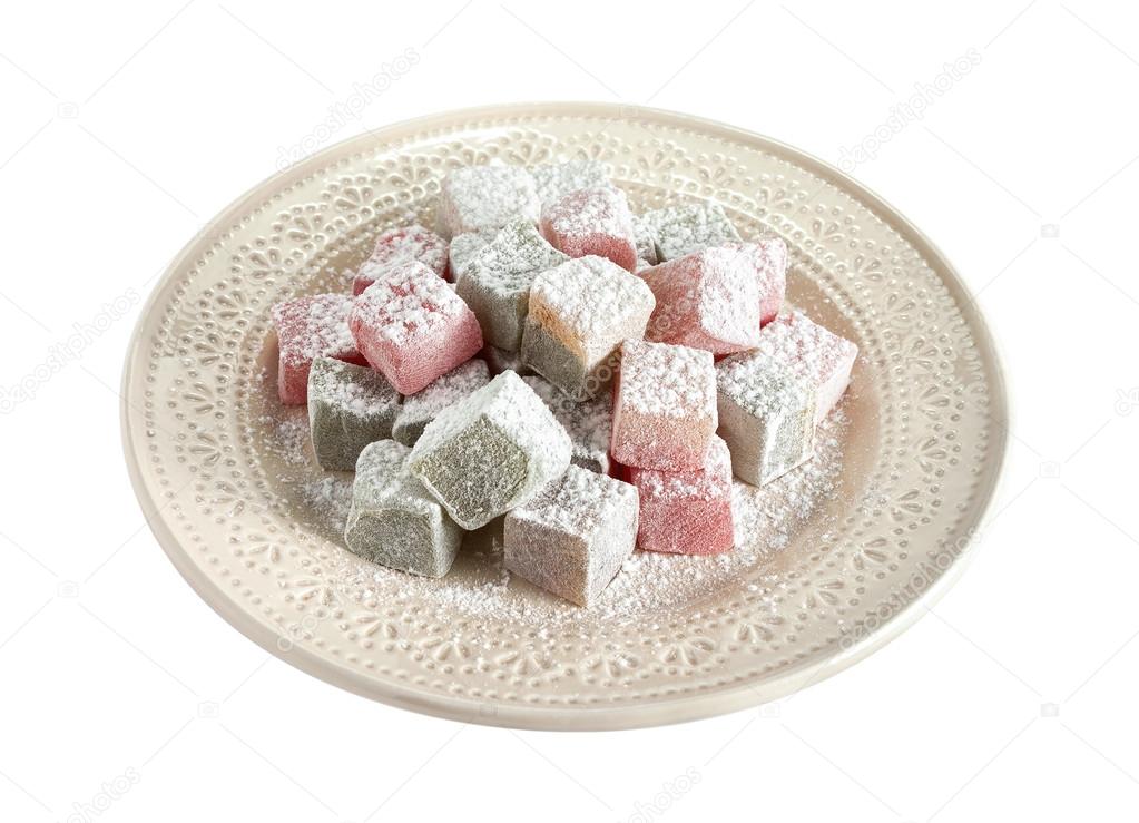 Colorful turkish delight