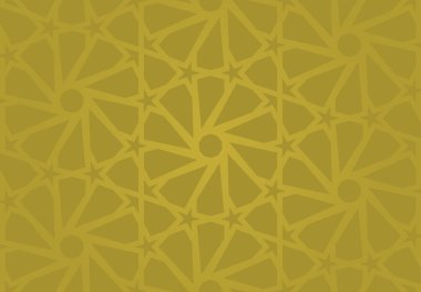 İslam seamless altın modeli