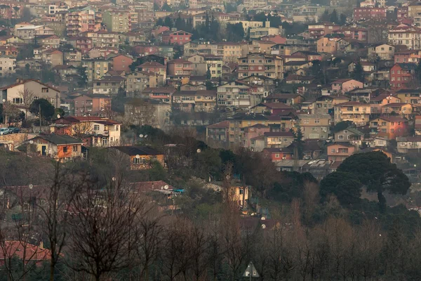 Türk gecekondu mahallesi — Stok fotoğraf