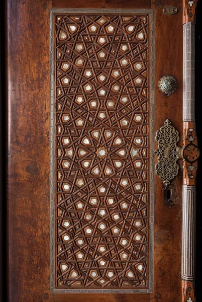 Patrón islámico decorativo marrón —  Fotos de Stock