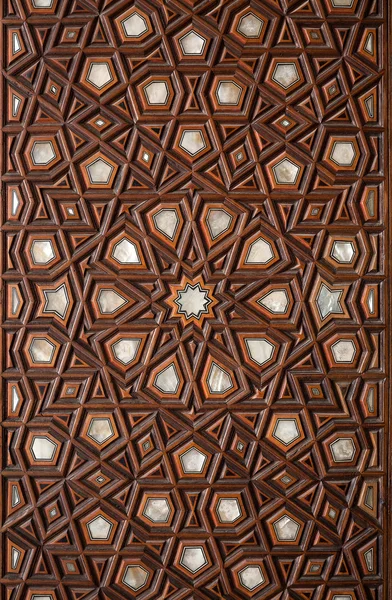 Brown decorative islamic pattern — Stock Photo, Image