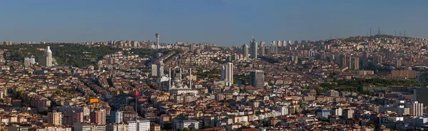 Panoramiczny widok z Ankara — Zdjęcie stockowe