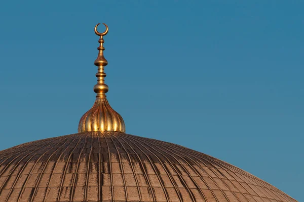 Dekorativní detail kopule chrámu Hagia Sofia — Stock fotografie