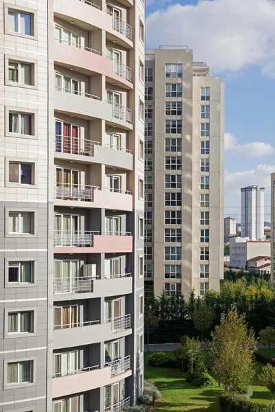 Modern lägenhet byggnader — Stockfoto