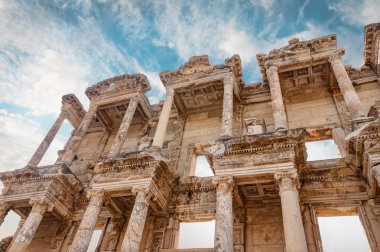 Efes Selçuklu antik Celsus Kütüphanesi