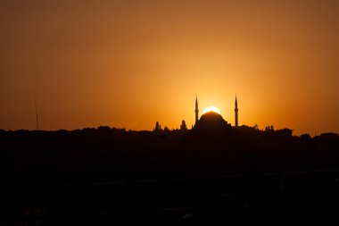 Güzel Istanbul silueti