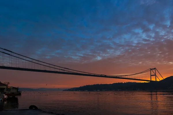 Fatih Sultan Mehmet Bridge — Stock Photo, Image