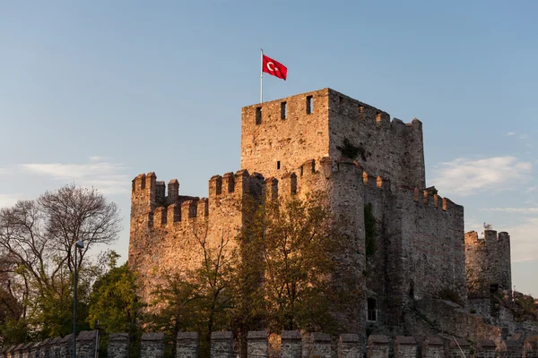 Castelo da Anatólia (Anadolu hisari ) — Fotografia de Stock