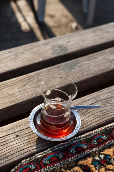 Té turco tradicional — Foto de Stock