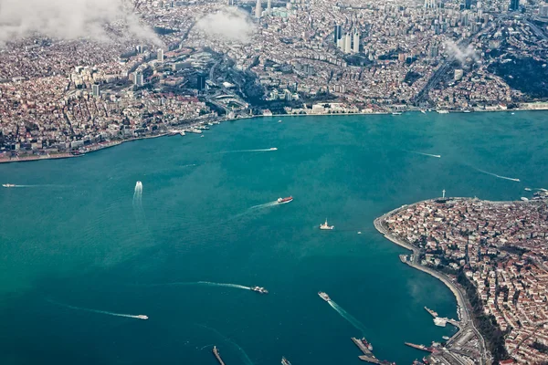 Isztambul légi kilátása — Stock Fotó