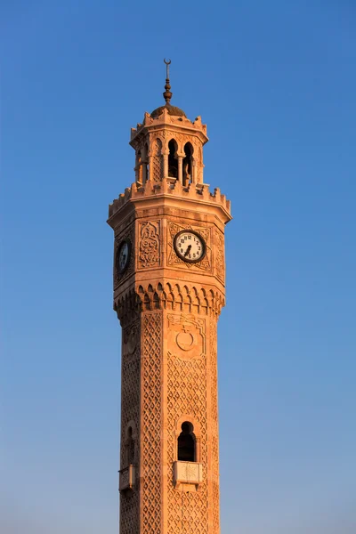 Věž s hodinami izmir — Stock fotografie