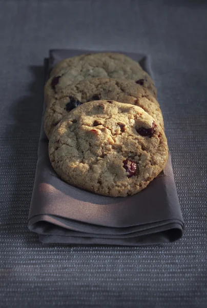 Chocolate raspberry cookies