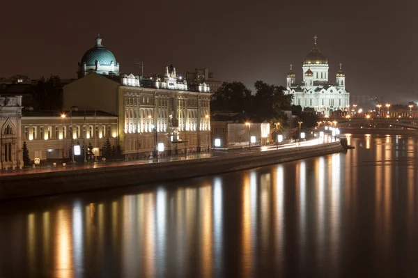 Moskva river in Moscow — Stock Photo, Image