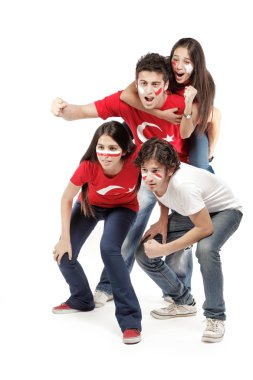Futbol hayranları grup