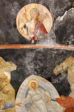 Antik Bizans fresco