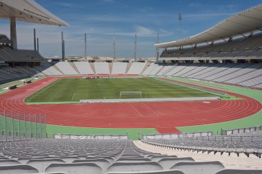 Olimpiyat Stadı'nda güneşli bir gün