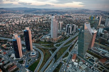 Levent ilçe sityscape