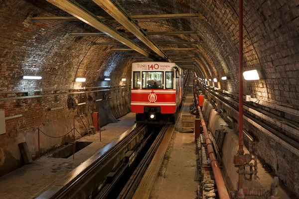 Antiguo túnel funicular — Foto de Stock