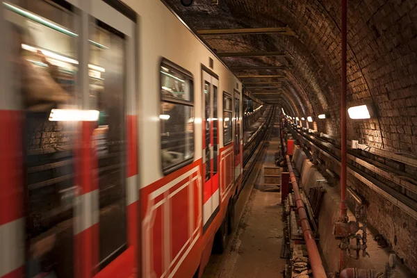 Vecchio tunnel funicolare — Foto Stock