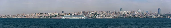 Panorama, eski istanbul ilçeler — Stok fotoğraf