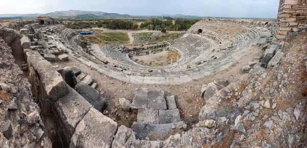 Milet antik amfitiyatro — Stok fotoğraf