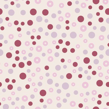 abstract circles background. pastel shades. different circles on a light background