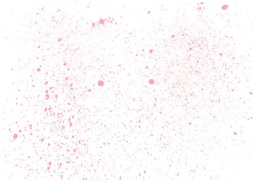 Pembe arkaplan grunge dokusu. Derinden örtülmüş doku. İnce doku vektörü. Eski çizikler, sıçramalar