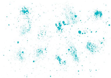 Sıkıntılı Etki. Mavi grunge arka plan dokusu. İnce yarım ton grunge kentsel doku vektörü. Eski çizikler, boya lekeleri, lekeler, çizgiler.