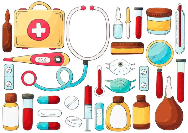 Ilustração De Conjunto De Estoque De Ferramentas Hospitalares De  Equipamentos Médicos De Mão Desenhada Dos Desenhos Animados PNG , Desenho  Animado, Pintado à Mão, Médico Imagem PNG e PSD Para Download Gratuito