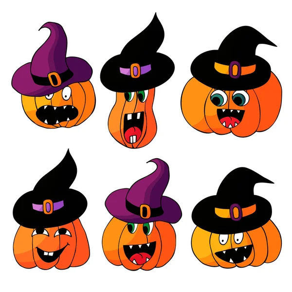⬇ Скачать Картинки Scary Halloween Witch Faces, Стоковые Фото.