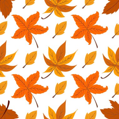 Böğürtlenli, dikişsiz şirin bir sonbahar deseni. Sonbahar