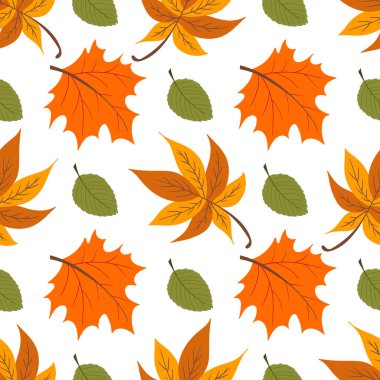 Böğürtlenli ve sonbahar yapraklı güzel bir sonbahar deseni. Bu kalıp mutfak tasarımı, menüler, duvar kağıdı, tekstil, giysi ve arka planlar için mükemmeldir.
