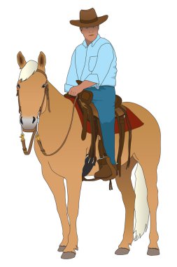 Atlı kovboy