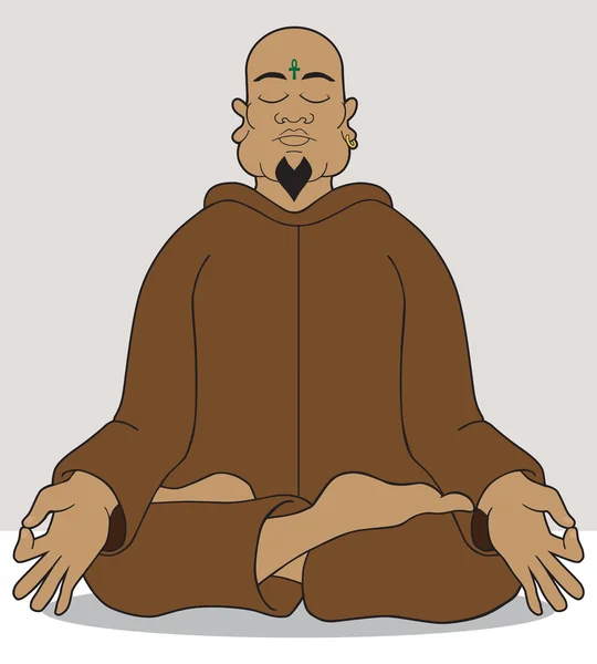 Zustand der Meditation — Stockvektor