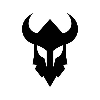 İskandinav Kraliyet Amblemlerinden esinlenilmiş Regal Viking Miğfer Tepesi Logosu