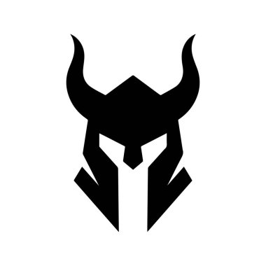 Cesur Savaşçı Miğferi Sembolü Ateş Elementleri ve Güç Hattlarıyla Harmanlandı